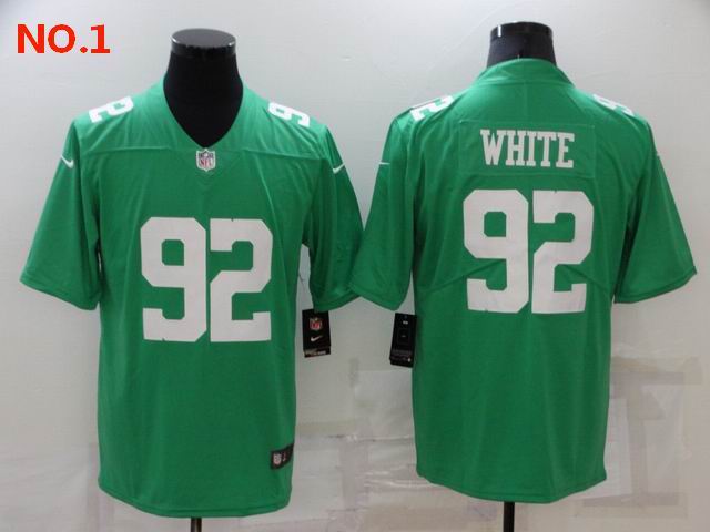 Men's Philadelphia Eagles #92 Reggie White Jerseys-52